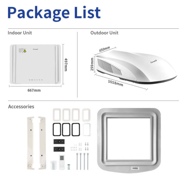 Puremind R410a RV Air Conditioner